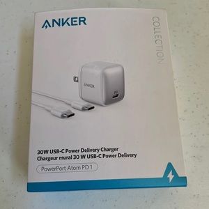 New Anker 30W USB-C power delivery charger